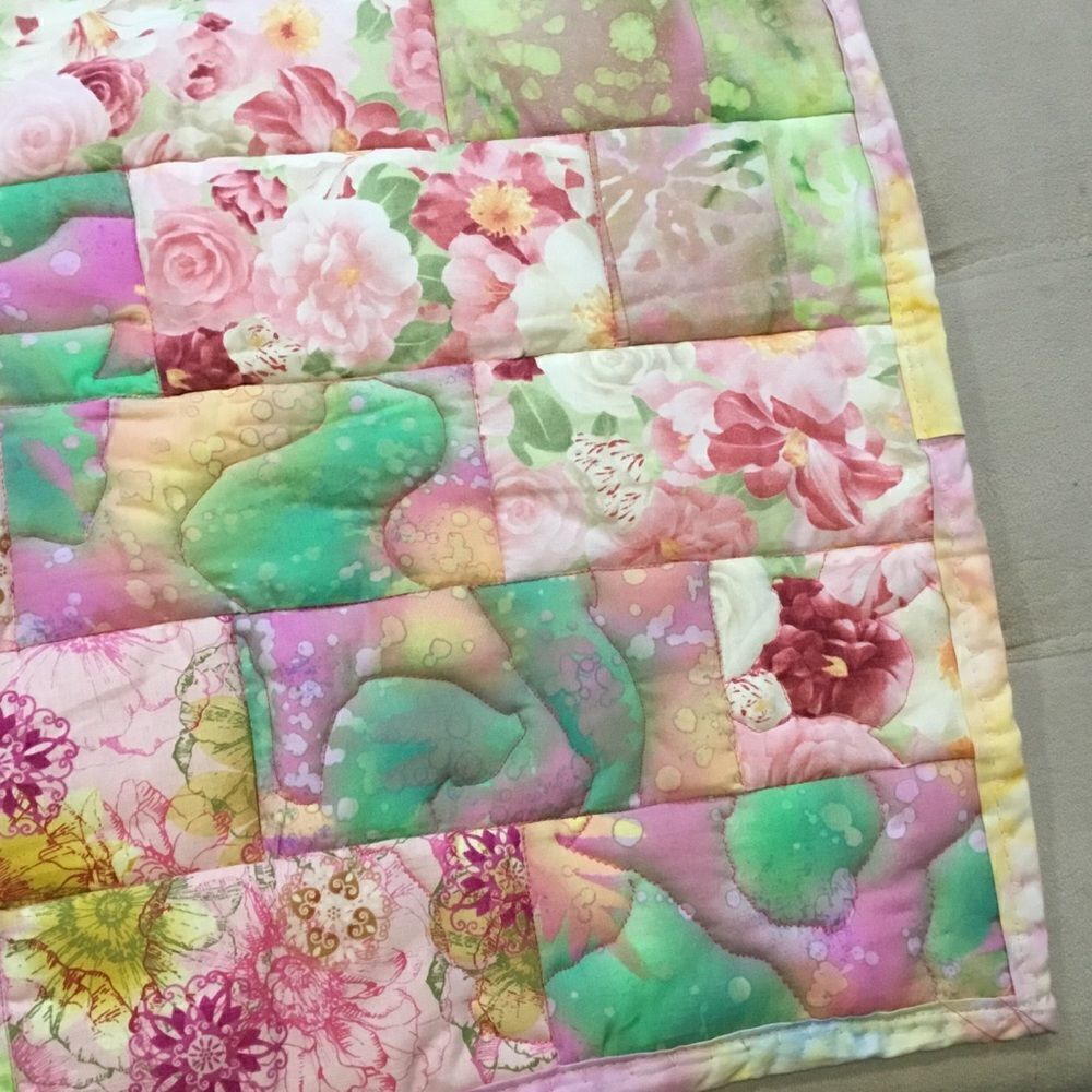 NWT. Hand Crafted Quilted Runner
